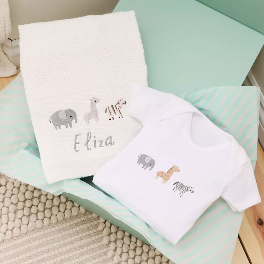 Gifts My 1st Years Clothing Gift Sets | Personalised Welcome To The World Naptime Bundle