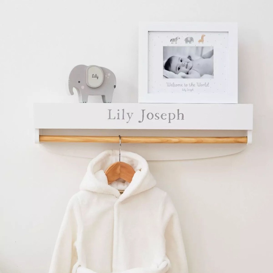 Furniture My 1st Years Room Accessories | Personalised My 1St Years Hanging Storage Shelf