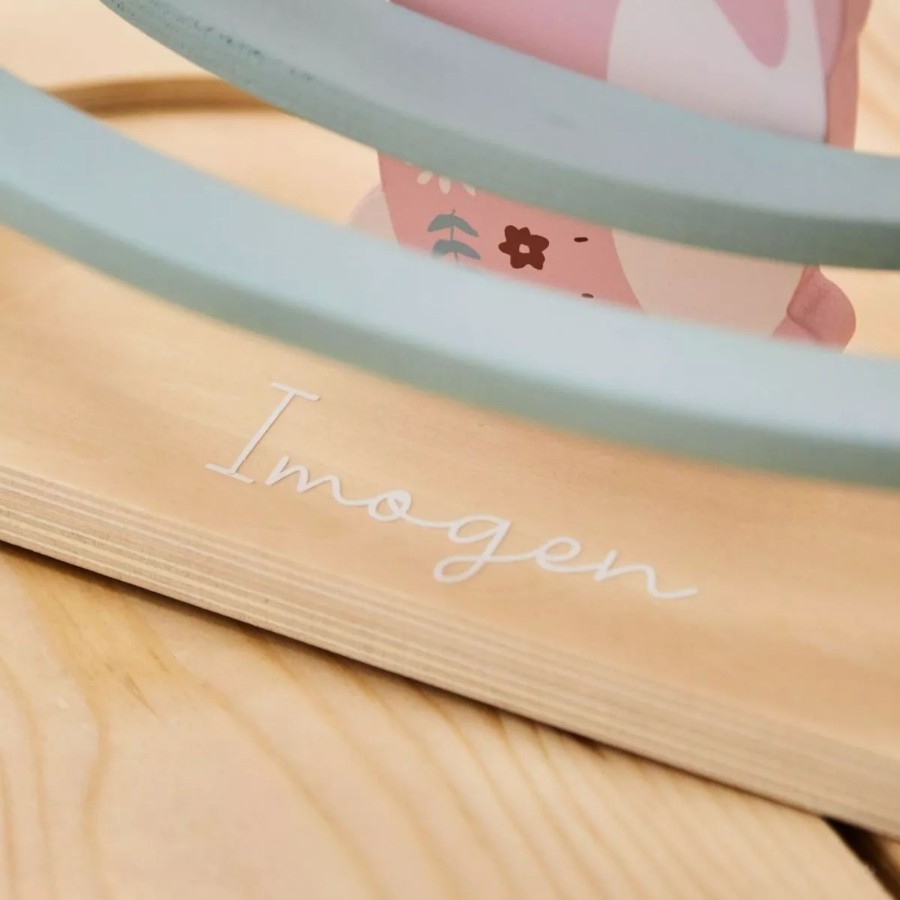 Toys & Books My 1st Years Puzzles | Personalised Bunny Wooden Ball Runner