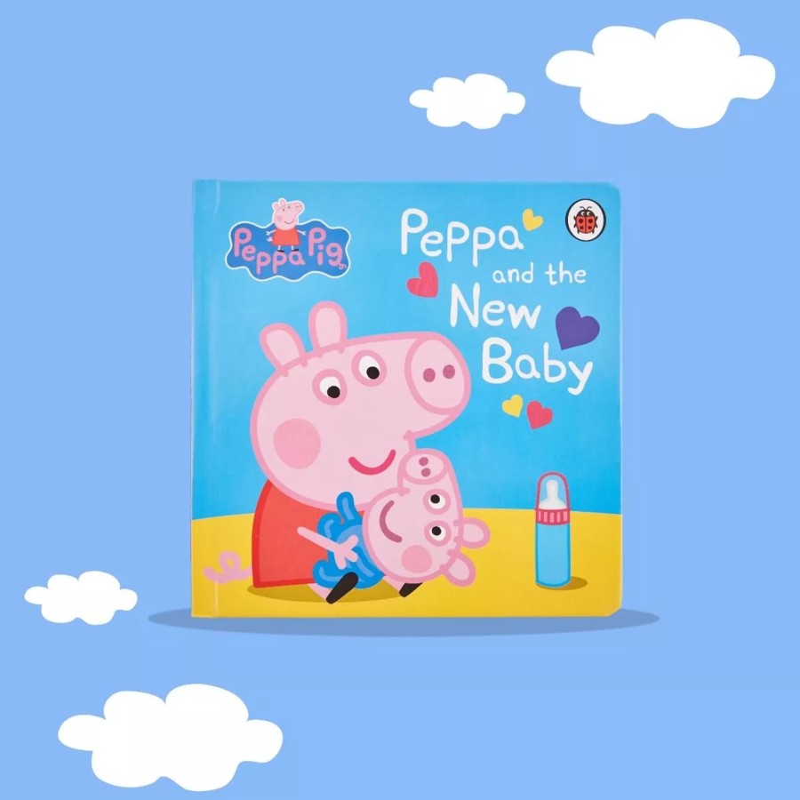 Toys & Books My 1st Years Characters | Peppa Pig Peppa And The New Baby Board Book