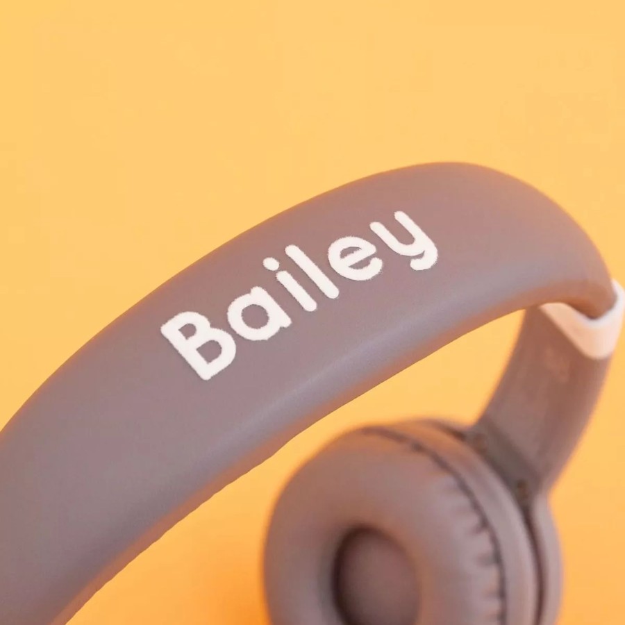 Toys & Books Tonies Tonies | Personalised Grey Tonies Headphones