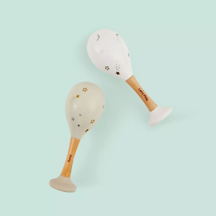 Toys & Books My 1st Years Musical | Personalised Wooden Bambino Maracas