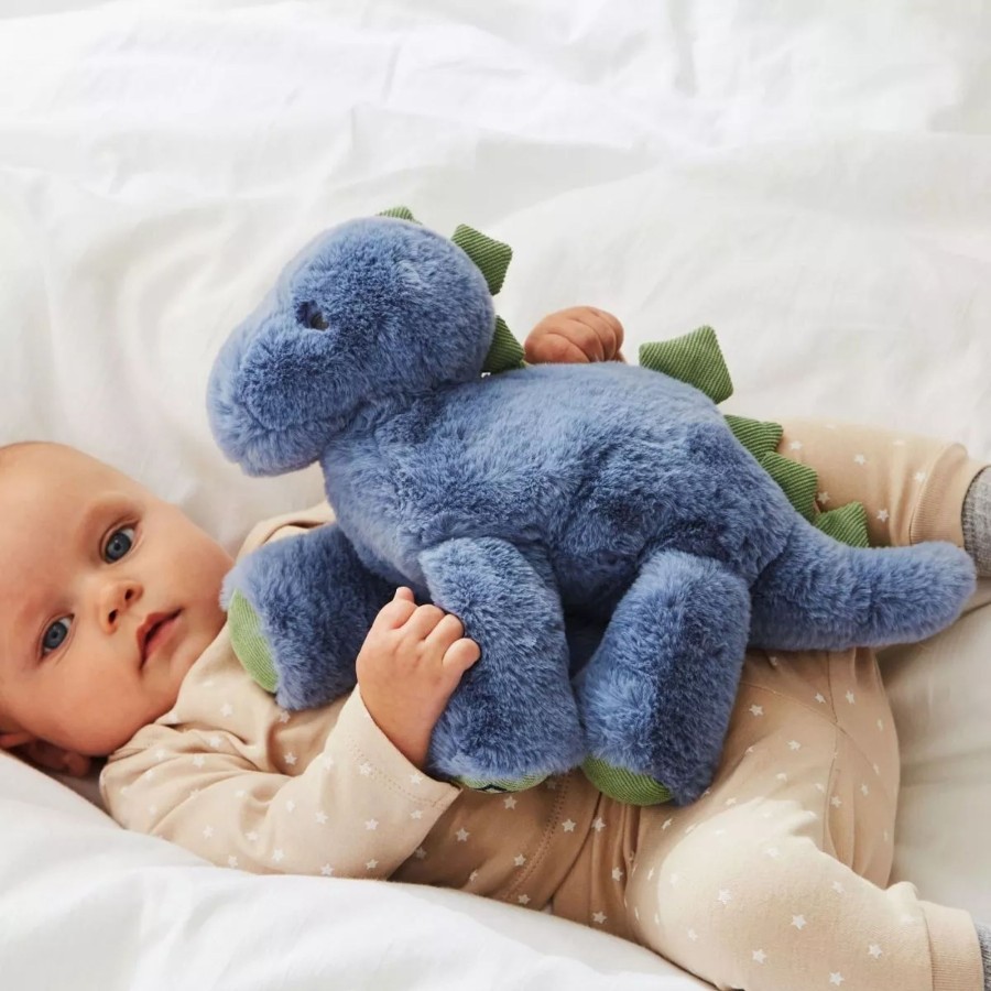 Toys & Books My 1st Years Cuddly Toys | Personalised Blue And Green Dinosaur Soft Toy