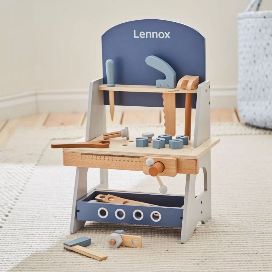 Toys & Books My 1st Years Role Play/Imaginative Play | Personalised Wooden Tool Bench Play Set