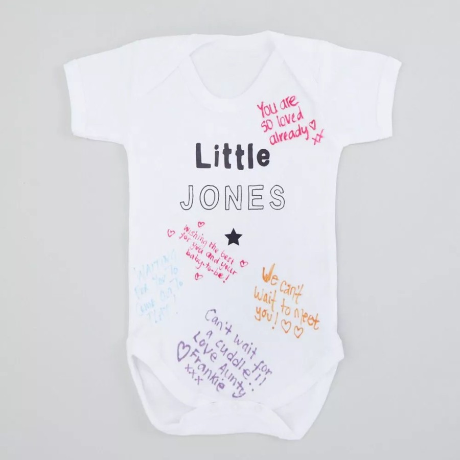 Baby (0-24 Mos) My 1st Years Baby Bodysuits & Vests | Personalised Baby Shower Bodysuit