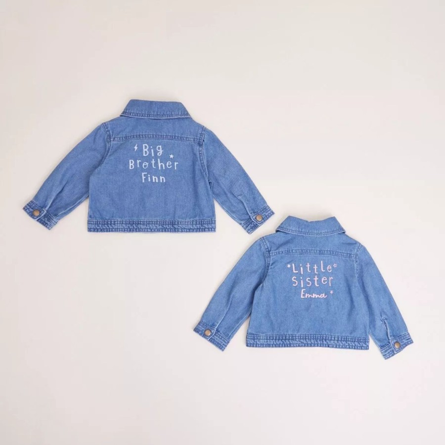 Gifts My 1st Years Family Gift Sets | Matching Blue Siblings Denim Jacket Set