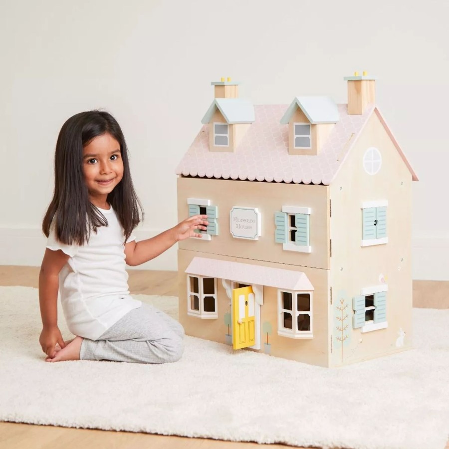 Toys & Books My 1st Years Doll House And Accessories | Personalised Colourful Wooden Doll'S House