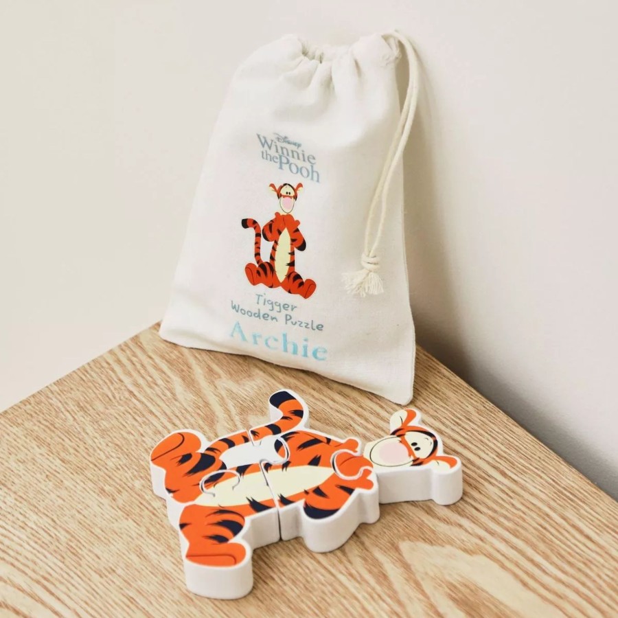 Toys & Books My 1st Years Puzzles | Personalised Tigger Wooden Puzzle