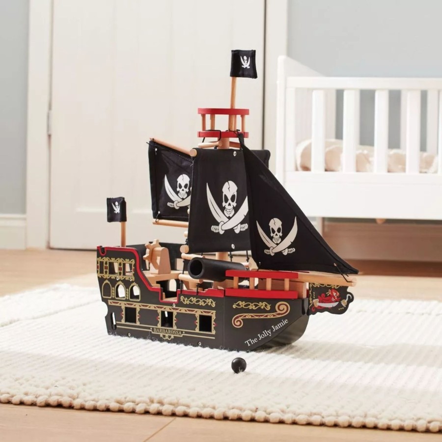 Toys & Books Le Toy Van Role Play/Imaginative Play | Personalised Le Toy Van Barbarossa Pirate Ship