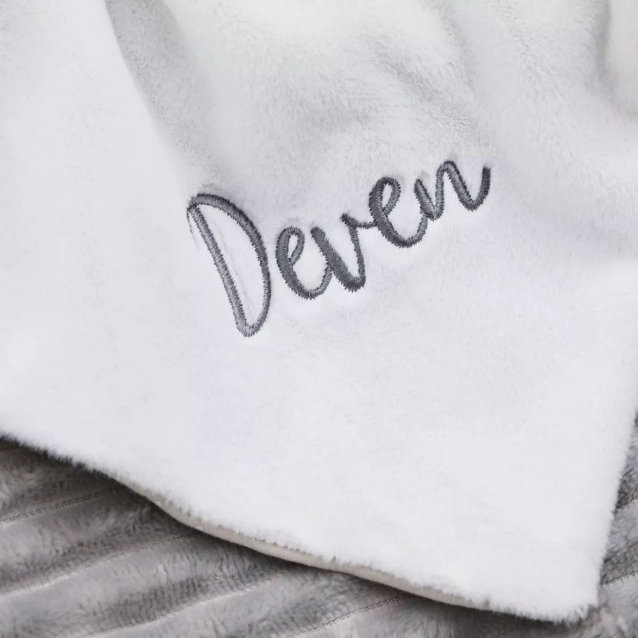 Furniture My 1st Years Bedtime Accessories | Personalised White Bunny Comforter