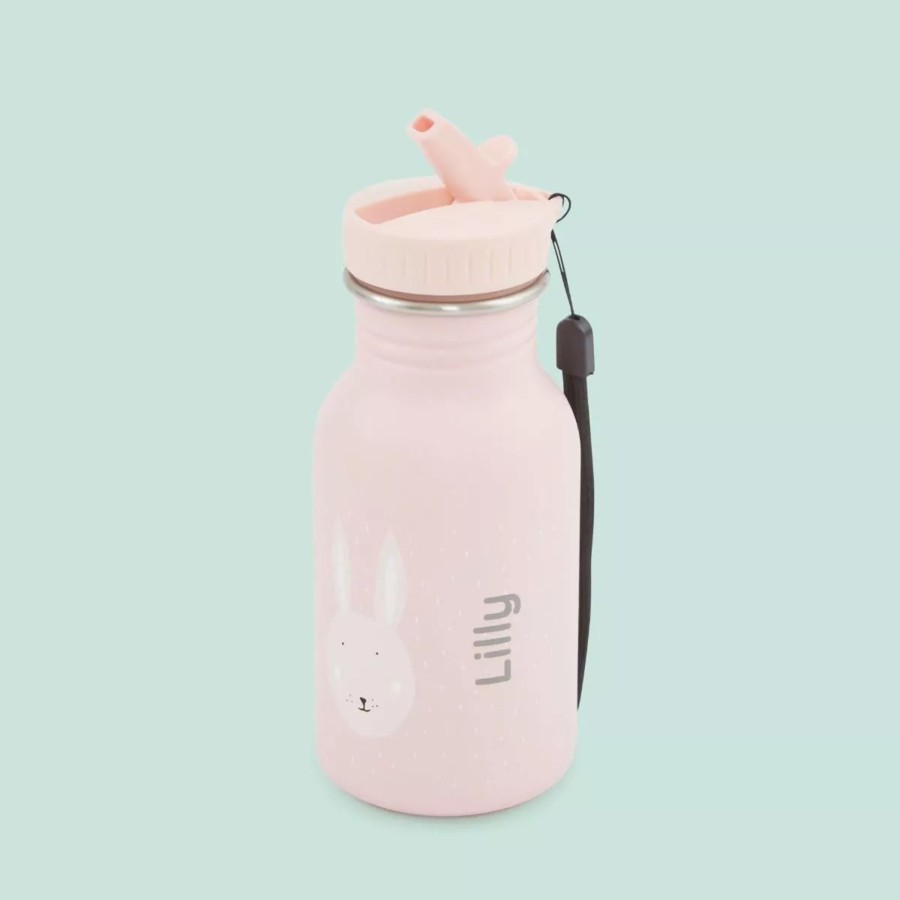 Kids (2-7Yrs) My 1st Years Kids Lunchbags | Pink Bunny 350Ml Water Bottle