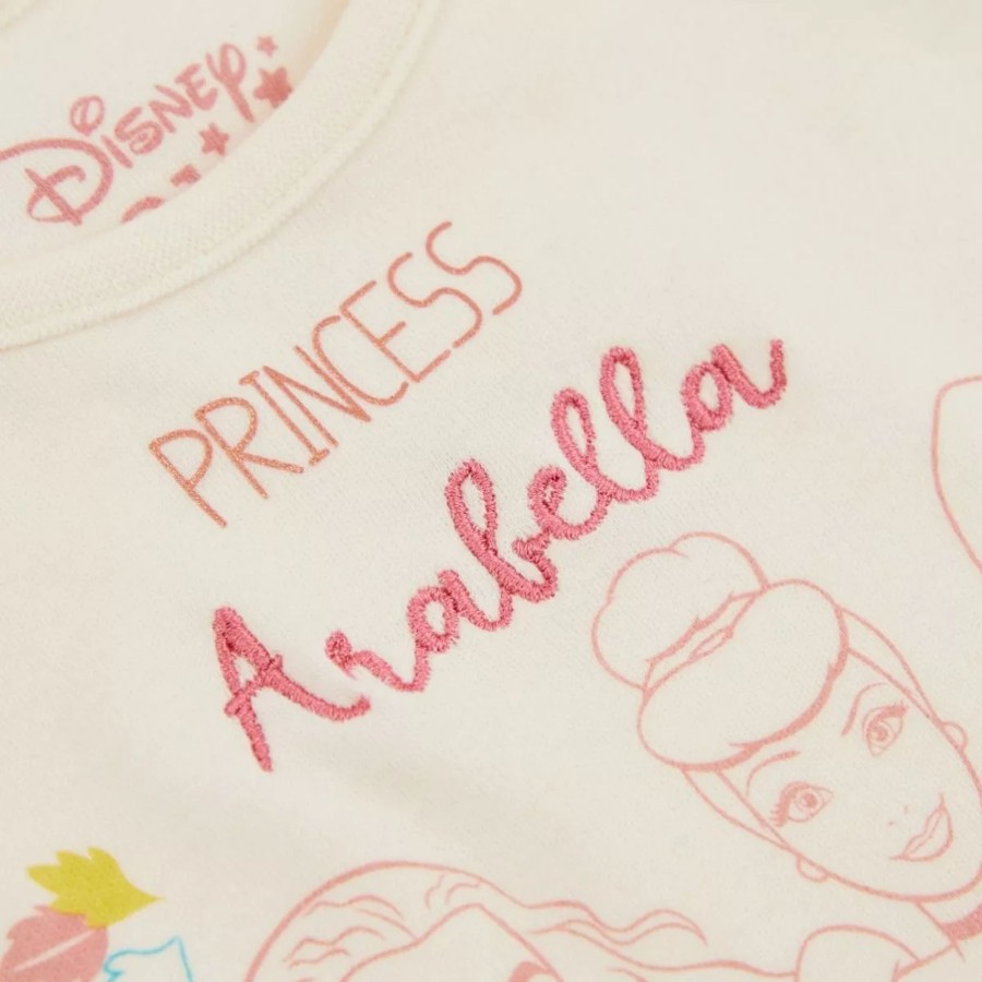 Kids (2-7Yrs) Disney Kids Pyjamas | Personalised Disney Princess Pyjama Set