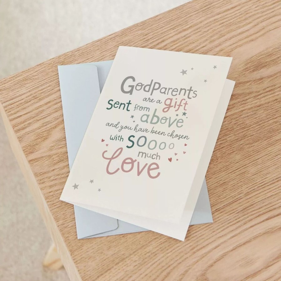 Gifts My 1st Years Greetings Cards | Personalised Godparents Are A Gift Greetings Card