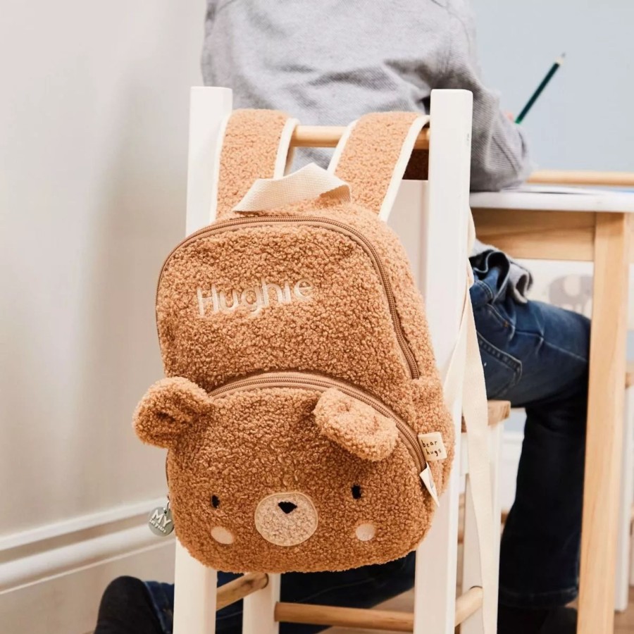 Kids (2-7Yrs) My 1st Years Kids Backpacks | Personalised Fluffy Bear Character Backpack