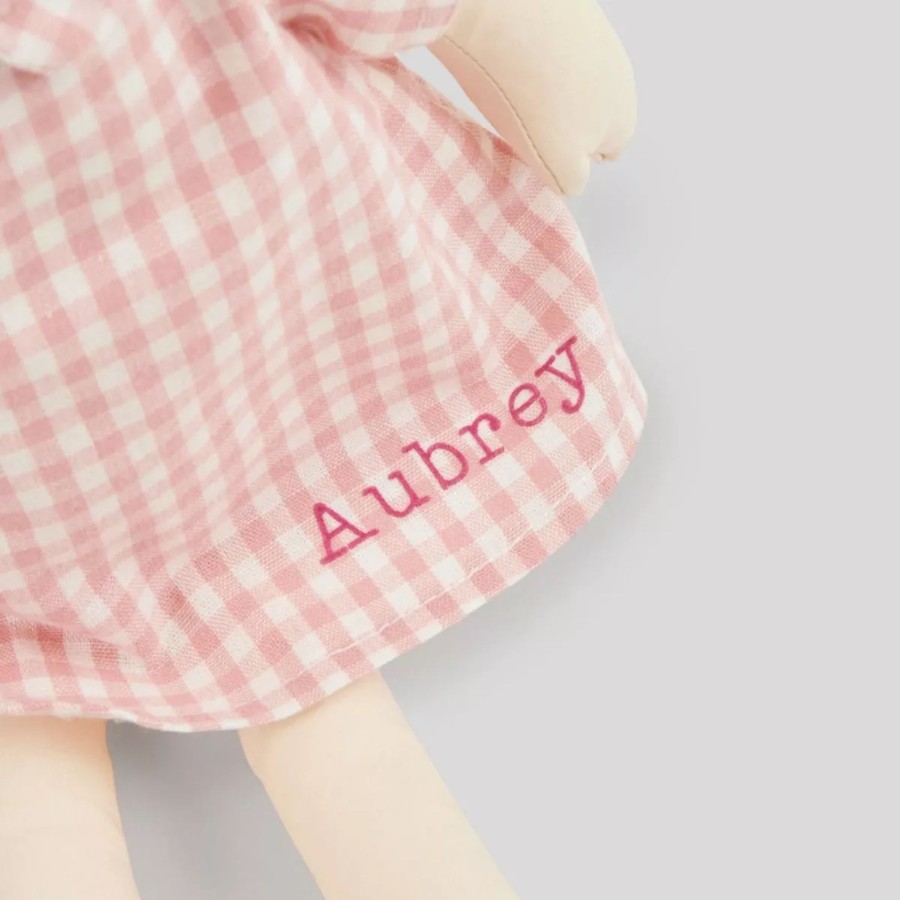 Toys & Books My 1st Years Dolls & Accessories | Personalised My 1St Doll In Pink Dress - Blonde Hair