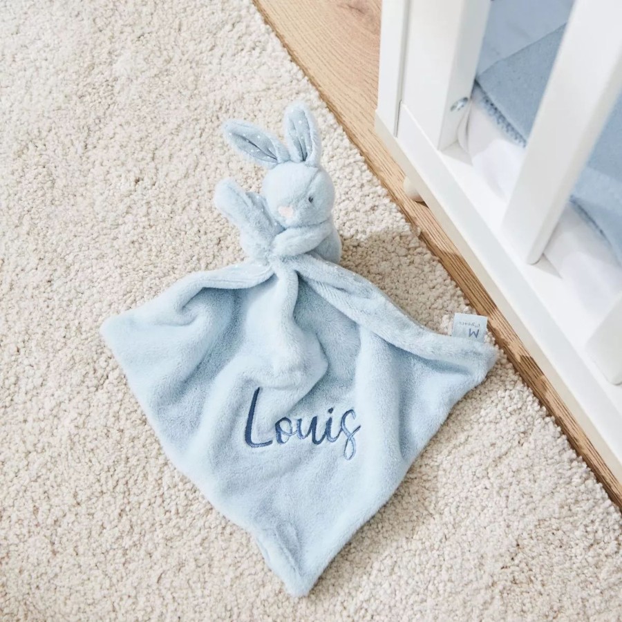 Furniture My 1st Years Bedtime Accessories | Personalised Blue Bunny Comforter