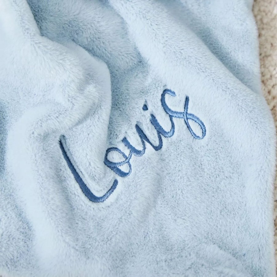 Furniture My 1st Years Bedtime Accessories | Personalised Blue Bunny Comforter