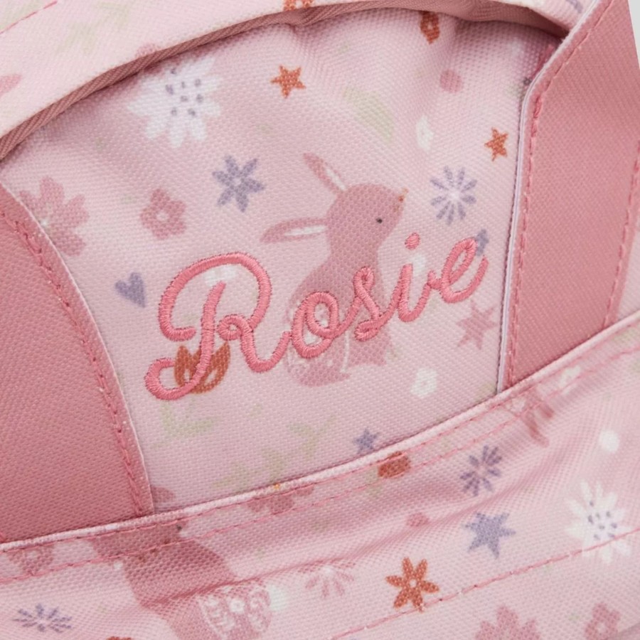 Kids (2-7Yrs) My 1st Years Kids Backpacks | Personalised Pink Bunny Mini Backpack With Ears