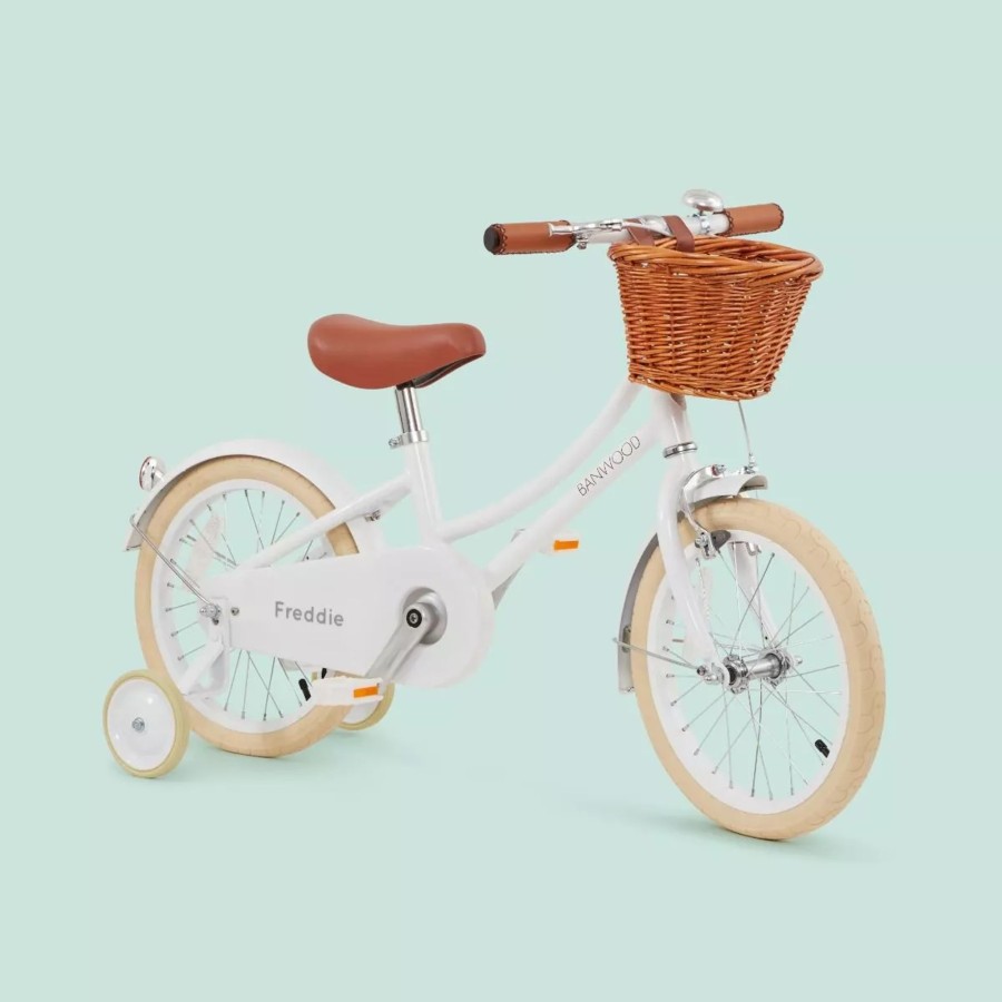 Toys & Books Banwood Scooters & Bikes | Personalised Banwood Classic Bicycle In White