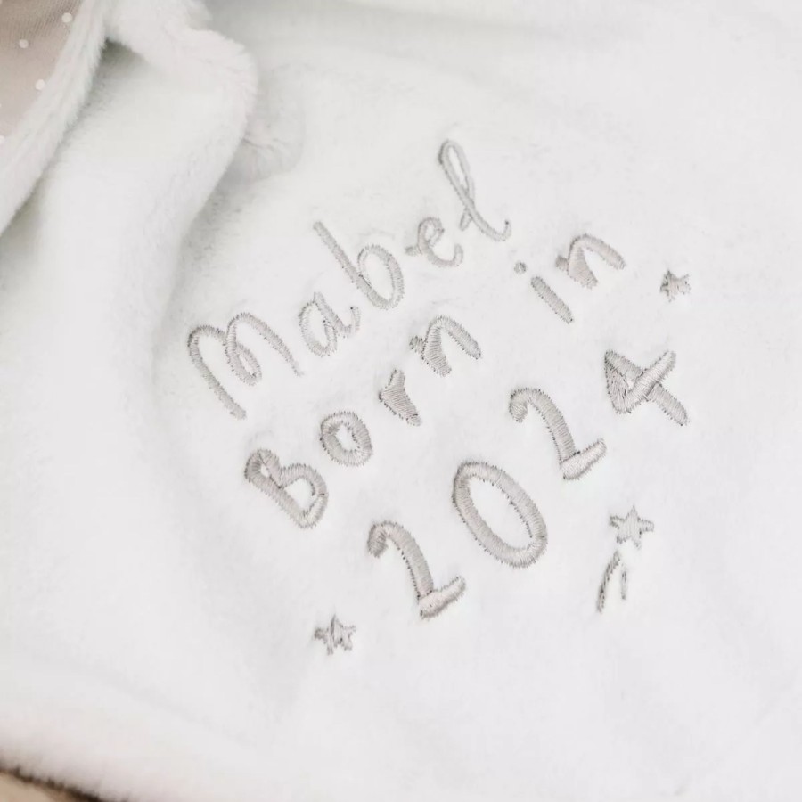 Toys & Books My 1st Years Comforters | Personalised Born In 2024 Ivory Bunny Comforter