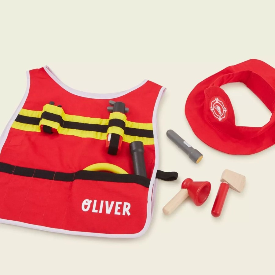 Toys & Books My 1st Years Role Play/Imaginative Play | Personalised Plan Toys Firefighter Dress Up Set