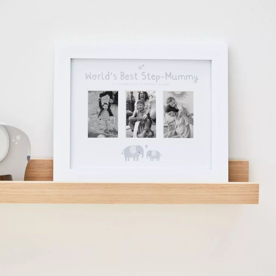 Furniture My 1st Years Photo Frames & Keepsakes | Personalised World'S Best Triple Photo Frame