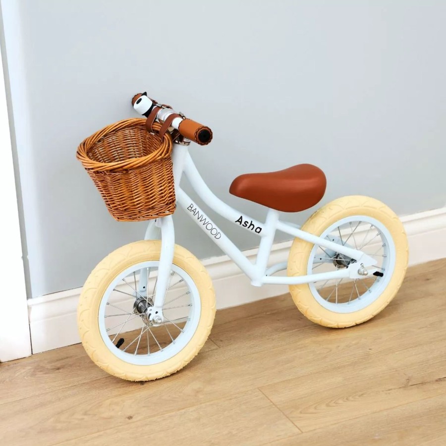 Toys & Books Banwood Scooters & Bikes | Personalised Banwood First Go Balance Bike In Sky Blue| Banwood First Go