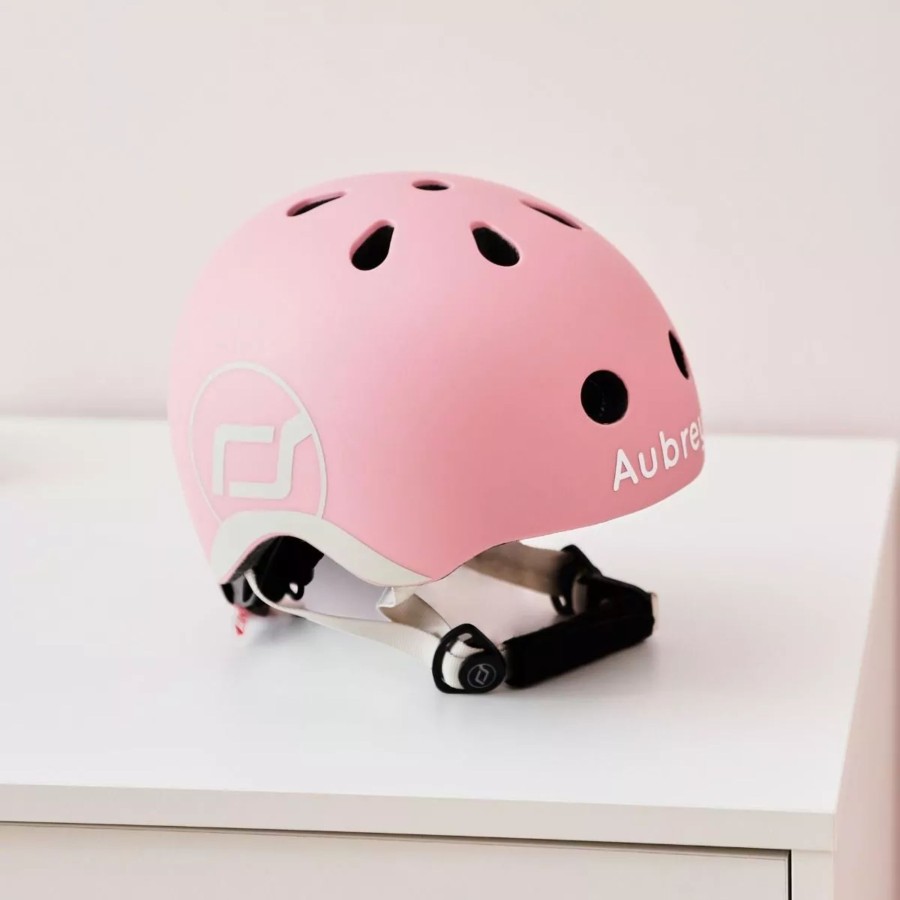 Toys & Books Scoot & Ride Scooters & Bikes | Personalised Scoot And Ride Pink Helmet| Scoot & Ride