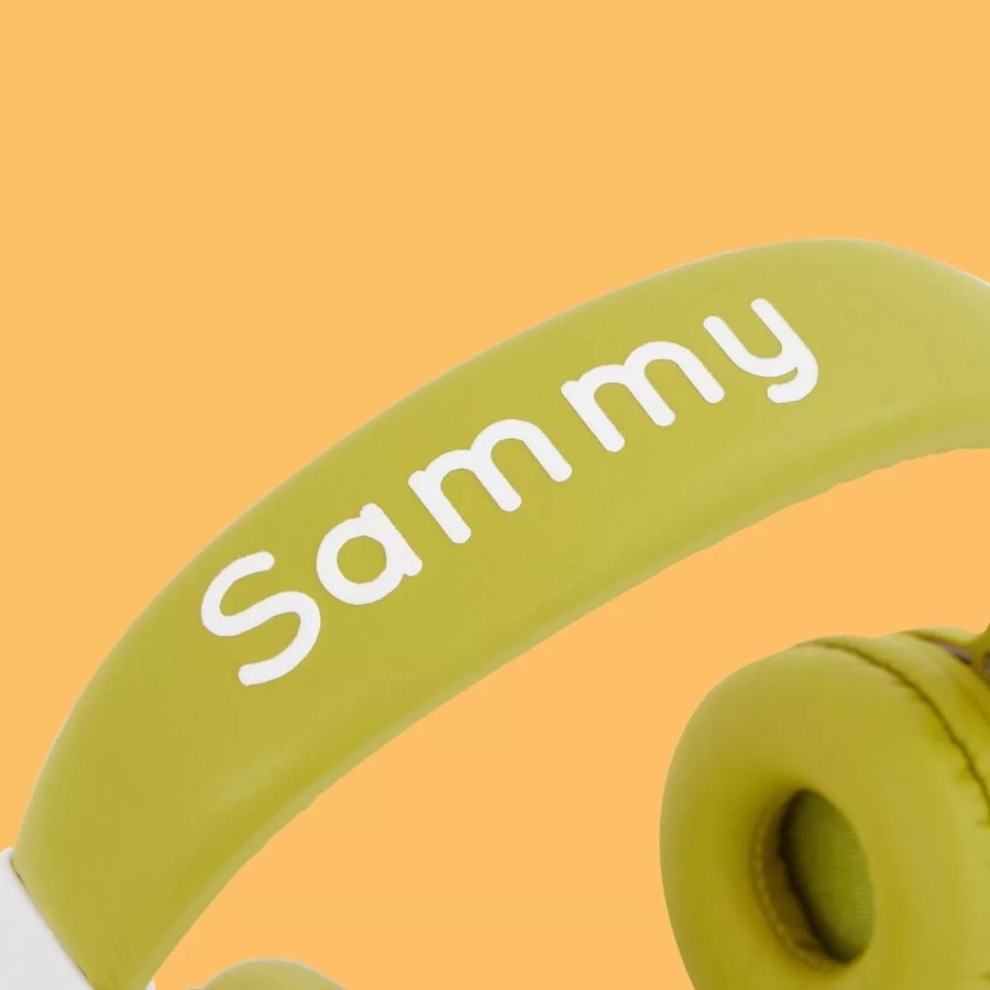 Toys & Books Tonies Tonies | Personalised Green Tonies Headphones