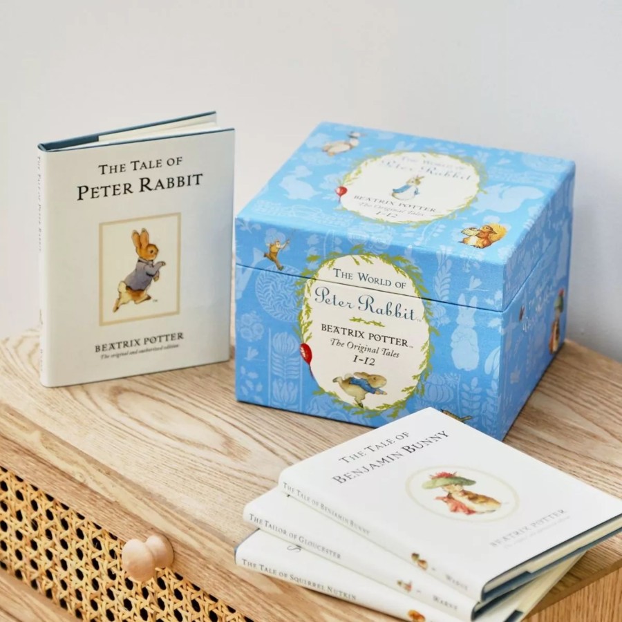 Toys & Books Peter Rabbit Characters | Personalised The World Of Peter Rabbit 12 Book Gift Box