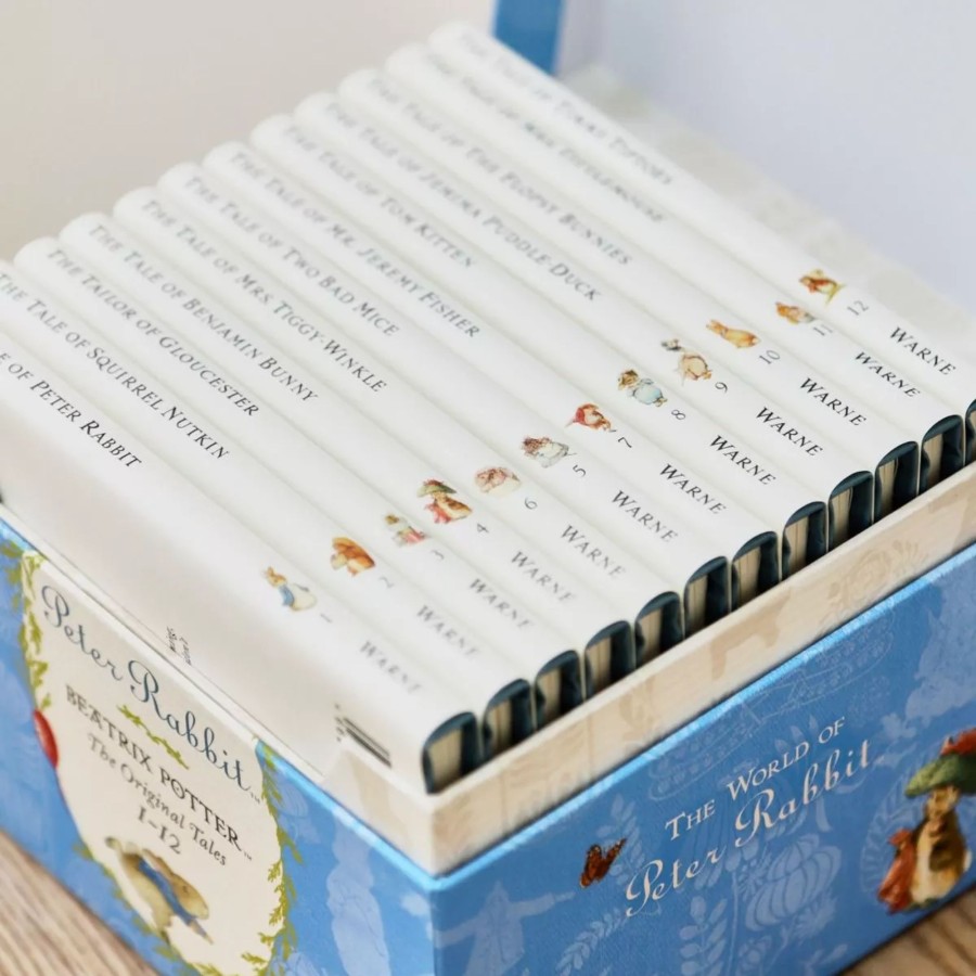 Toys & Books Peter Rabbit Characters | Personalised The World Of Peter Rabbit 12 Book Gift Box