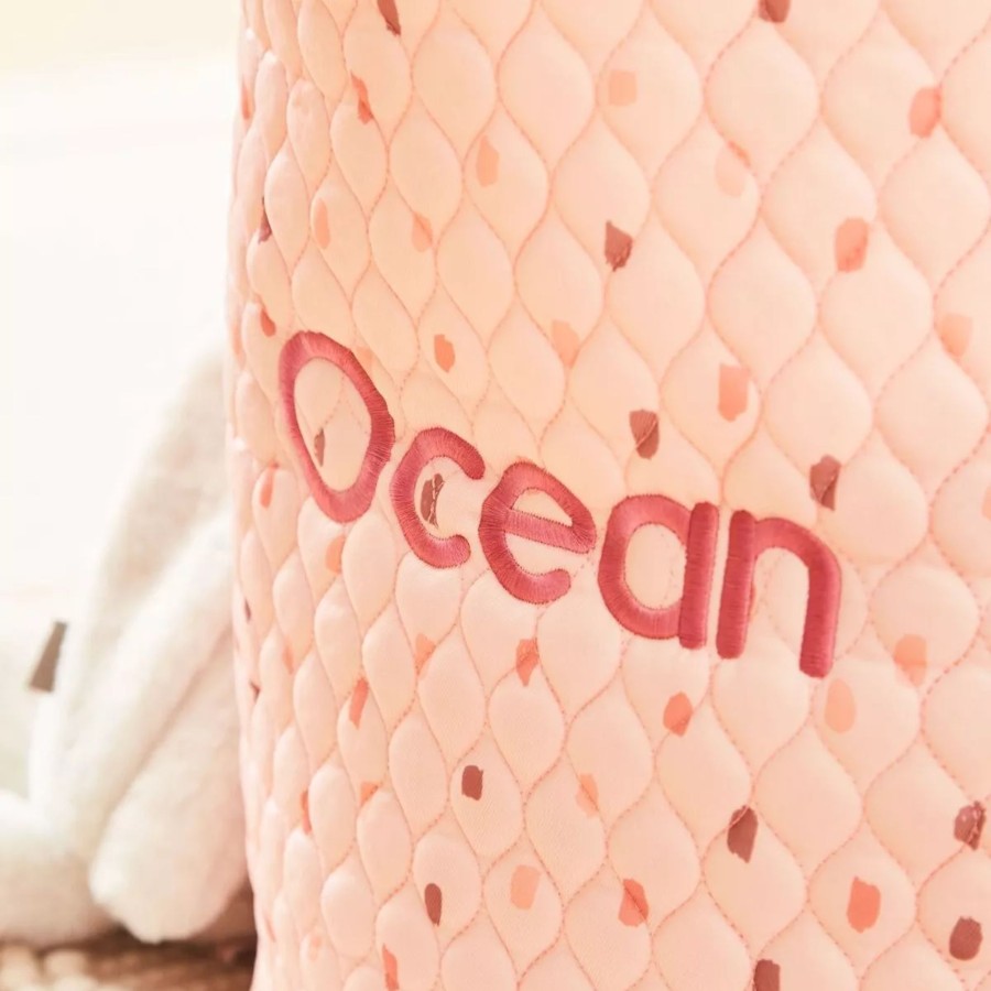 Furniture My 1st Years Room Accessories | Personalised Large Pink Polka Dot Storage Bag