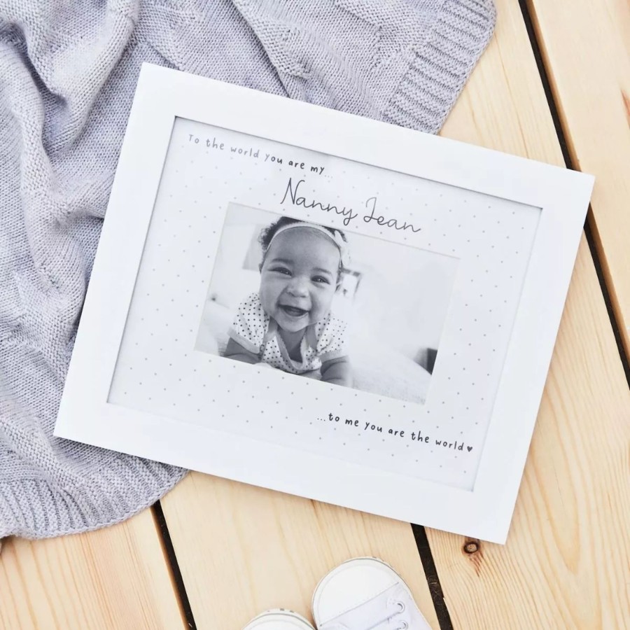 Furniture My 1st Years Photo Frames & Keepsakes | Personalised To Me You Are The Whole World Photo Frame