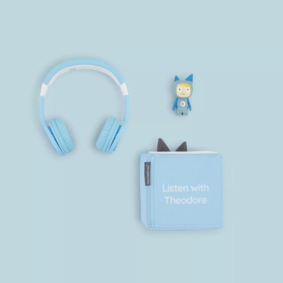 Toys & Books Tonies Tonies | Personalised Blue Tonies Gift Set