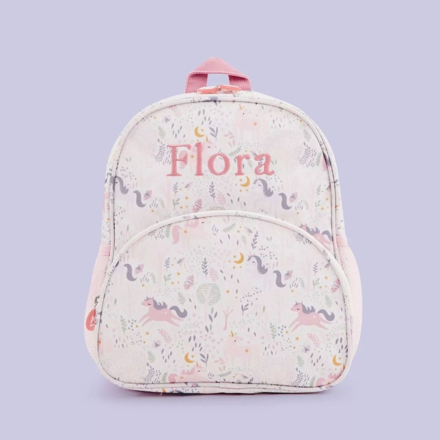 Kids (2-7Yrs) My 1st Years Kids Backpacks | Personalised Pink Magical Unicorn Medium Backpack