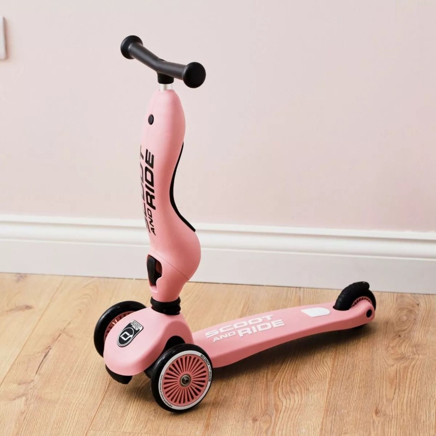 Toys & Books Scoot & Ride Scooters & Bikes | Scoot And Ride Pink Highway Kick 1 Scooter| Scoot & Ride