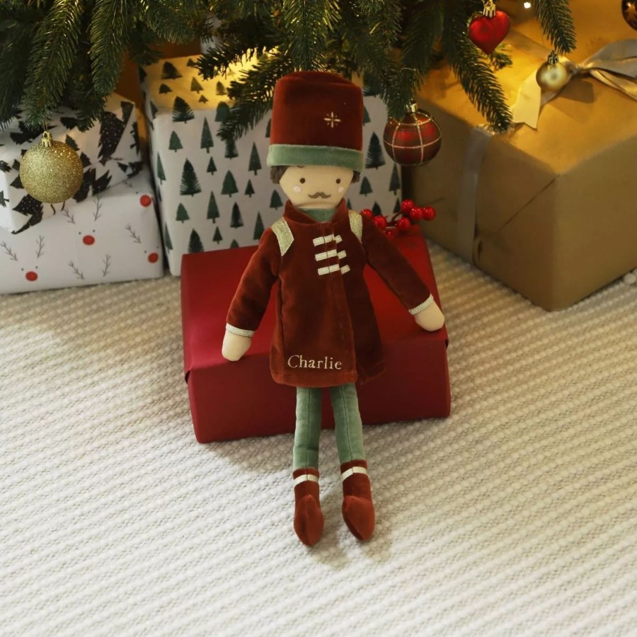 Toys & Books My 1st Years Dolls & Accessories | Personalised Avery Row Nutcracker Christmas Doll