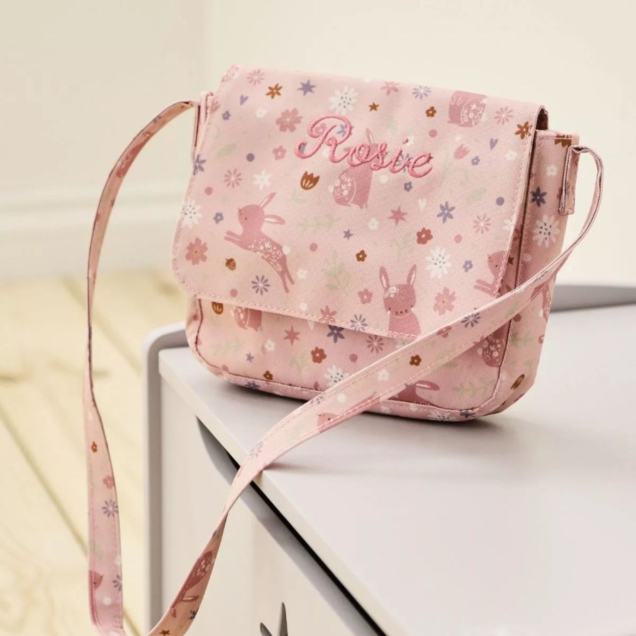 Kids (2-7Yrs) My 1st Years Kids Handbags | Personalised Bunny Print Handbag