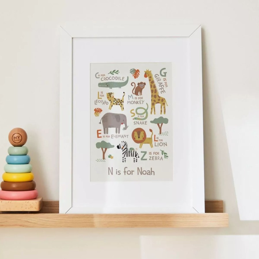 Furniture My 1st Years Wall Art & Prints | Safari Animal Cream Wall Art