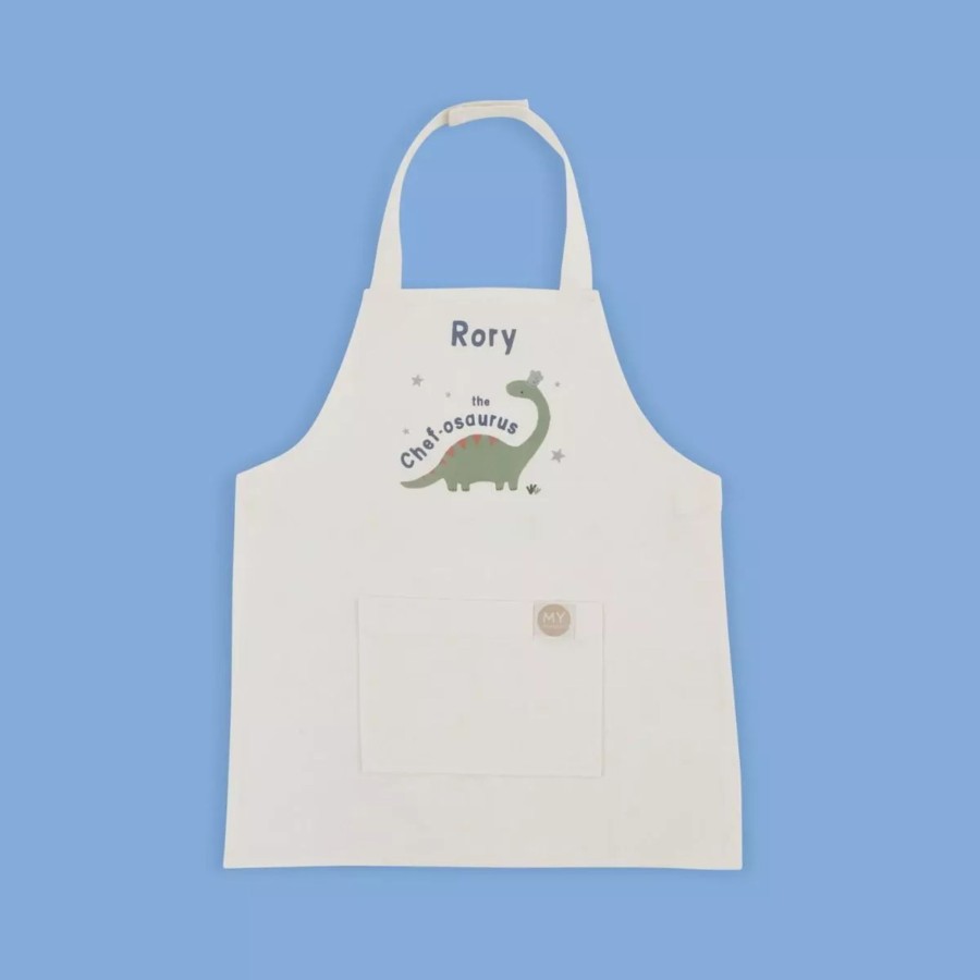 Baby (0-24 Mos) My 1st Years All Baby Clothing | Personalised Dinosaur Design Children'S Apron