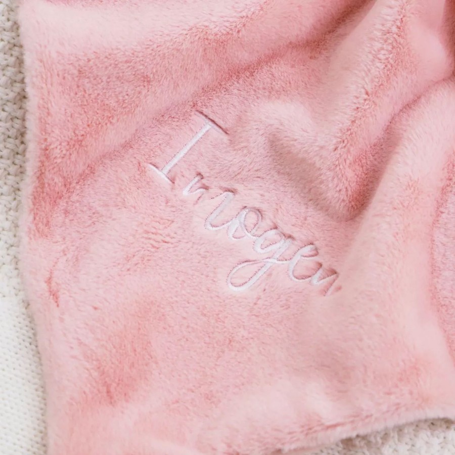 Furniture My 1st Years Bedtime Accessories | Personalised Pink Elephant Comforter