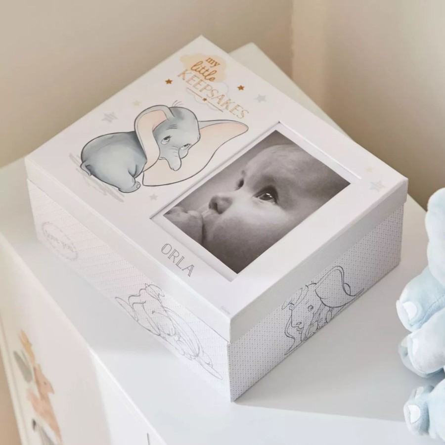 Furniture Disney Photo Frames & Keepsakes | Personalised Disney Dumbo Keepsake Box