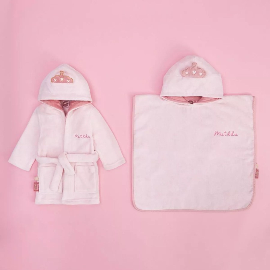 Kids (2-7Yrs) My 1st Years Kids Dressing Gowns | Personalised Fairy Princess Splash & Snuggle Gift Set