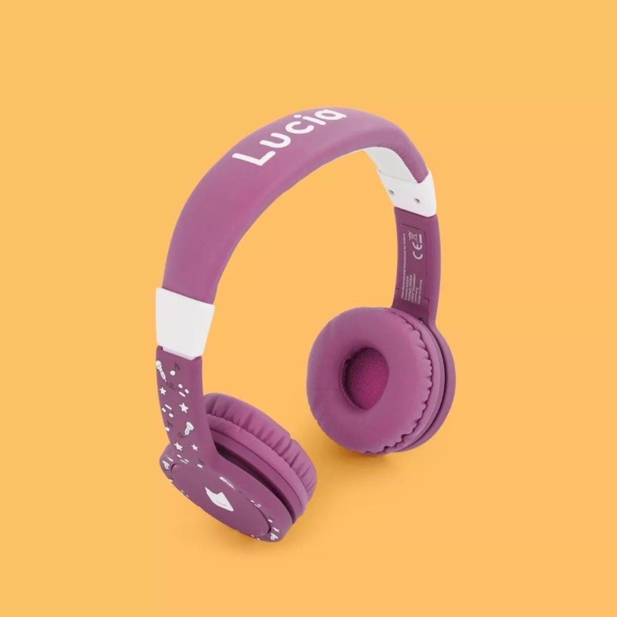 Toys & Books Tonies Tonies | Personalised Purple Tonies Headphones