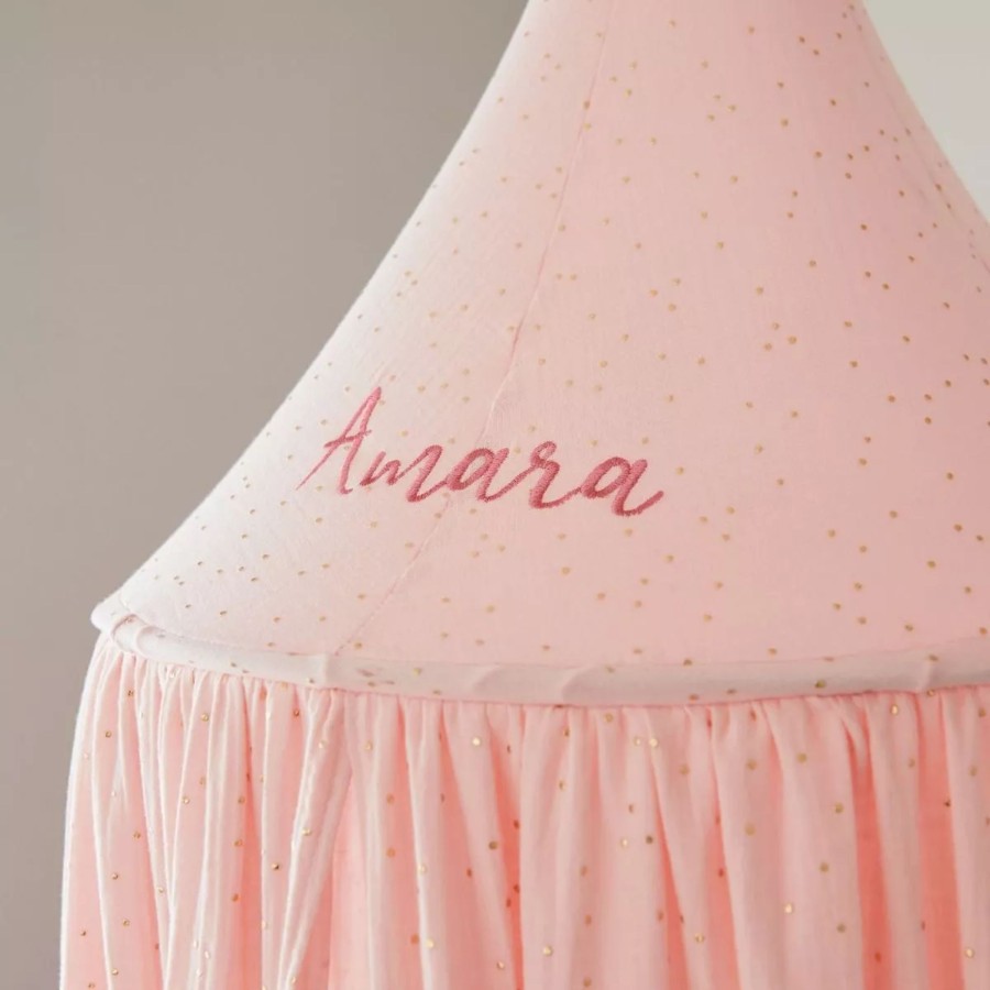 Furniture My 1st Years Room Accessories | Personalised Coral Children'S Canopy