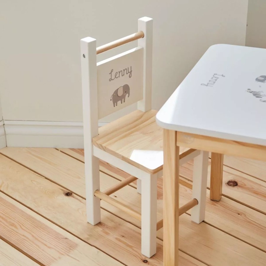 Furniture My 1st Years Tables & Chairs | Personalised Welcome To The World Safari Table And Chairs Set