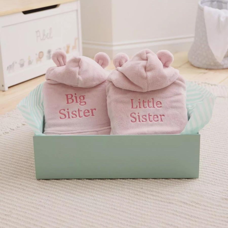 Gifts My 1st Years Clothing Gift Sets | Matching Pink Sibling Robe Set