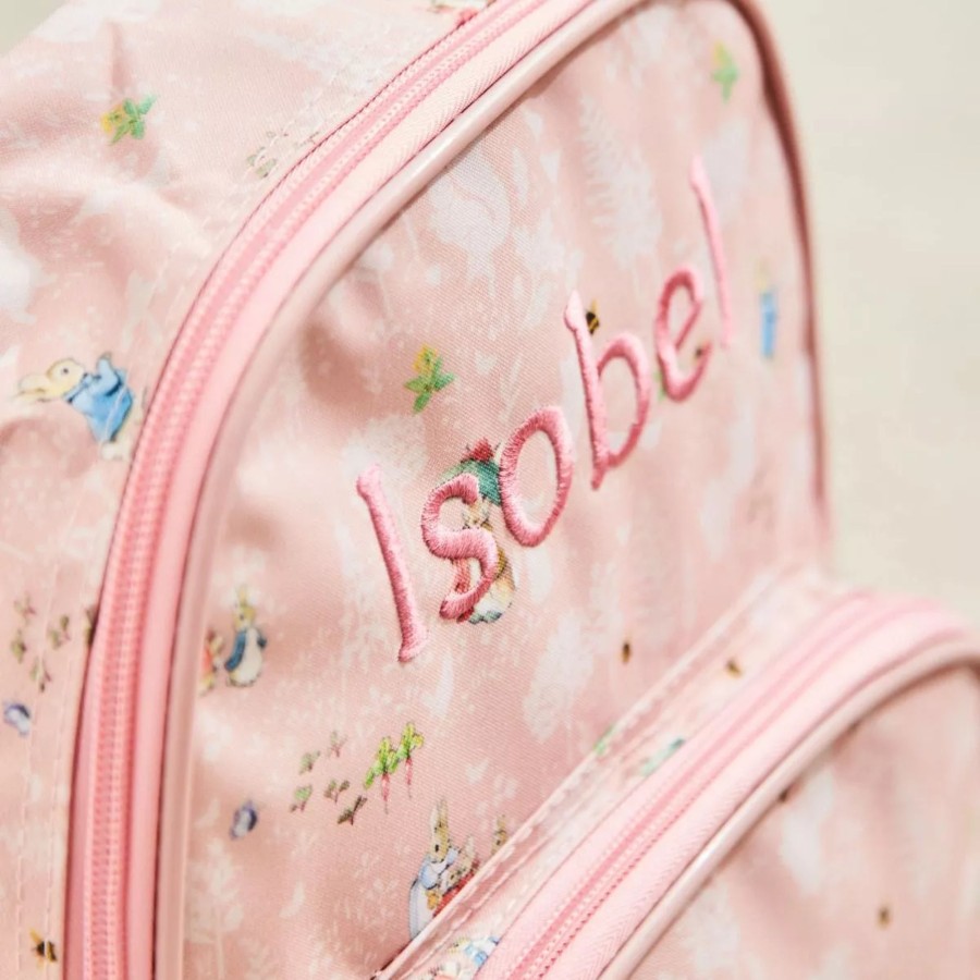 Kids (2-7Yrs) Peter Rabbit Kids Backpacks | Personalised Pink Flopsy Bunny Mini Backpack