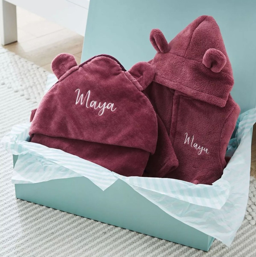 Gifts My 1st Years Bathtime Gift Sets | Personalised Berry Splash And Snuggle Gift Set