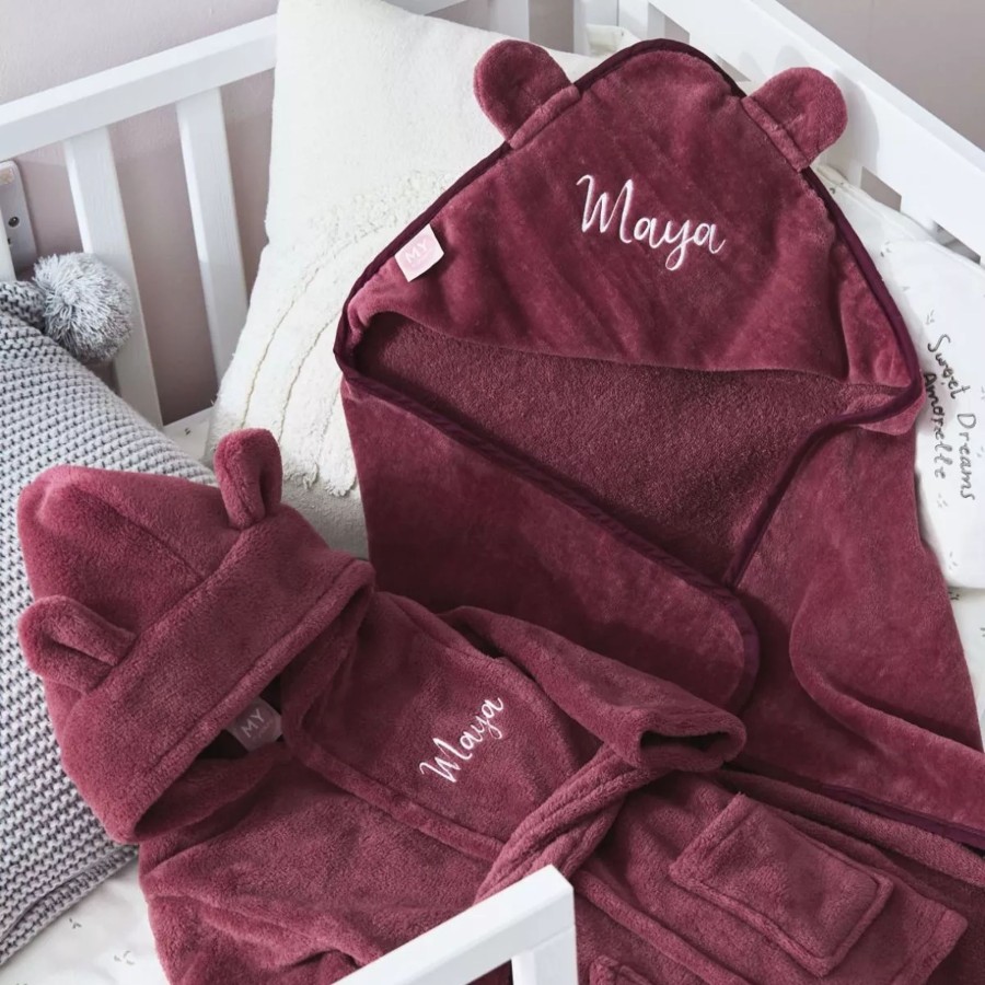 Gifts My 1st Years Bathtime Gift Sets | Personalised Berry Splash And Snuggle Gift Set